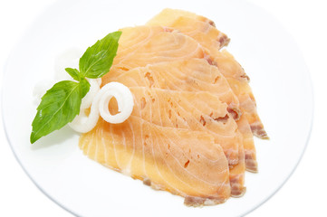 мясо красной рыбы