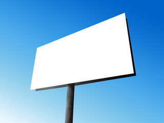 Fototapeta premium Blank big billboard