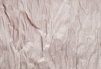 Crumpled light gray paper