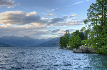 Lake view at Como Italy