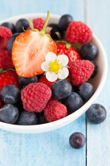Beeren in Schale
