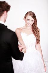 gl&uuml;ckliche Braut