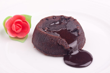 chocolate souffle