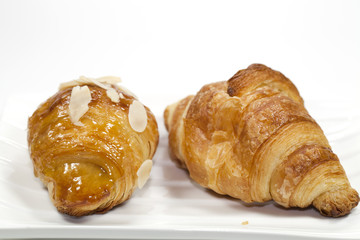 Croissants breakfast