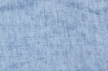 Fototapeta na wymiar blue linen close up texture background