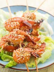 Grilled shrimp