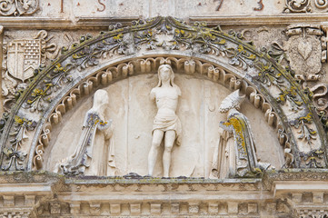 St. Nicola Mother Church. Corigliano d'Otranto. Puglia. Italy.