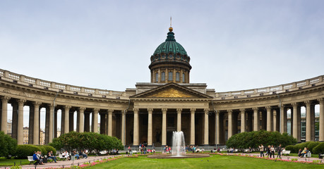 Obraz premium Kazan Cathedral in Saint Petersburg