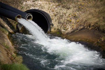 water outflow