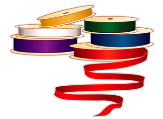 Ribbons for sewing, tailoring, quilting, craft, fashion, diy
