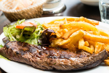 juicy steak beef