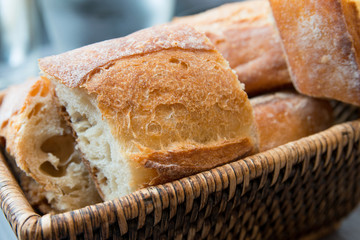 bread in basket