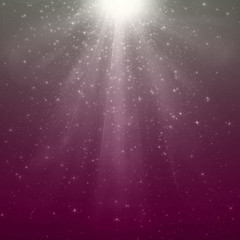 Gray-Magenta magic rays background