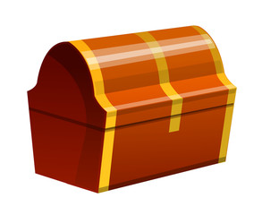 vector icon treasure box
