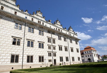 Fototapeta na wymiar Ochroną UNESCO zamku w Litomysl, Republika Czeska