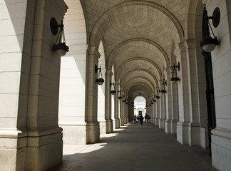 Archways at Union Station in Washington DC