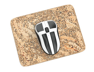 computer mouse on mouse pad © aleksvf