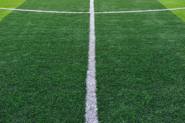 Fototapeta premium Artificial Soccer Field