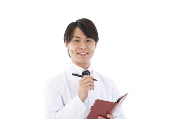 男性白衣