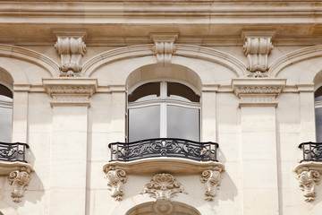 Fenster einer eleganten Villa