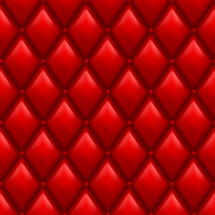 Red Leather Background