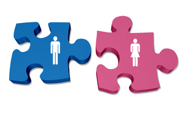 Obraz premium Understanding men and women interaction and relationships