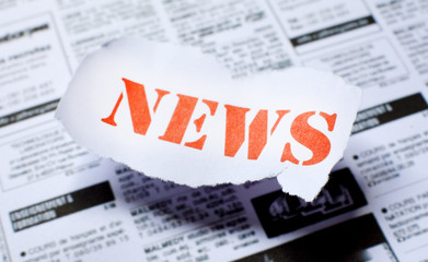 journal hebdomadaire mots news lettres rouge