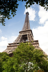 Park in Paris - Eiffelturm