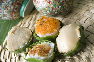 Thai native dessert