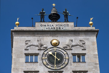 Glockenmänner Krochhochhaus, Leipzig