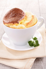 gourmet appetizer, souffle