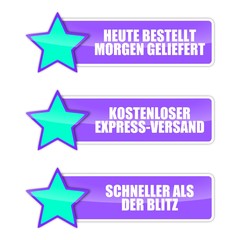 button stern express-lieferung I