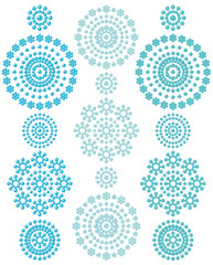 ターコイズ玉　装飾