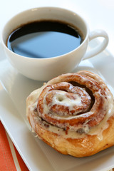 Cinnamon Rolls and Coffee