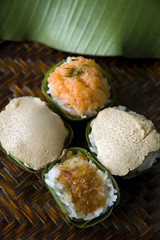 group of sweet sticky rice