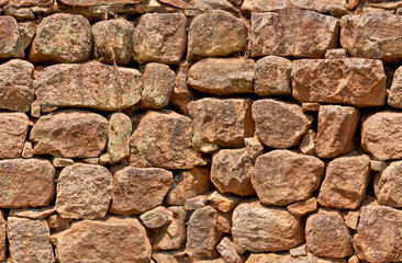 Old stone wall, seamless pattern