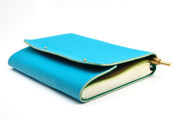 blue notebook