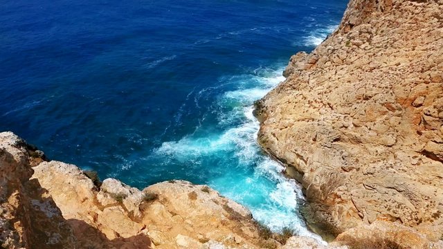 Barbaria cape Formentera lighthouse high view
