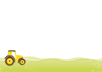 Traktor Hintergrund