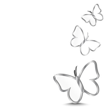 background with butterfly