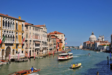 Obraz na płótnie Canvas Wenecja przez Canal Grande