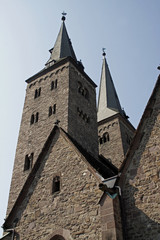 Fototapeta na wymiar Sankt Kiliani in Höxter