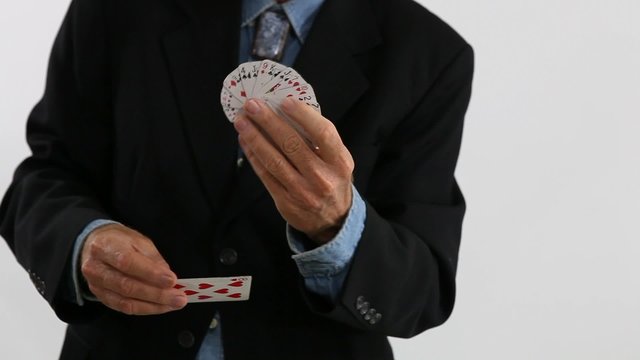 Shrinking Cards Magic Trick