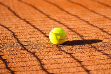 tennis ball abstract