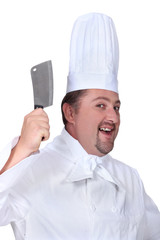 cook with knife