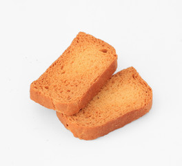 rusk group isolated on white background