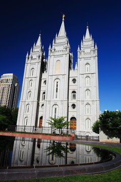 Moron Temple at Salt Lake Utah