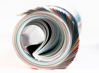 Magazine Roll. Side view.