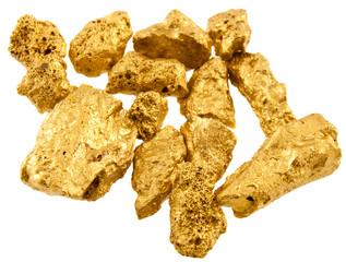 pépites d'or