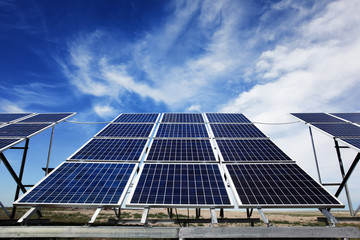 Naklejka premium Solar Panels